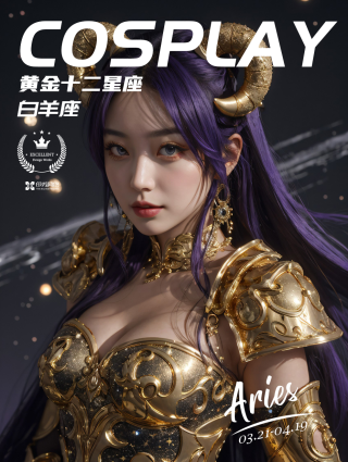 黃金圣斗士白羊座美女版