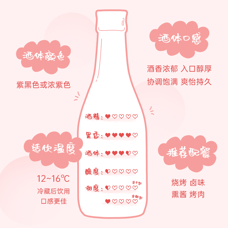 炫彩系列黑枸杞發(fā)酵酒包裝設計